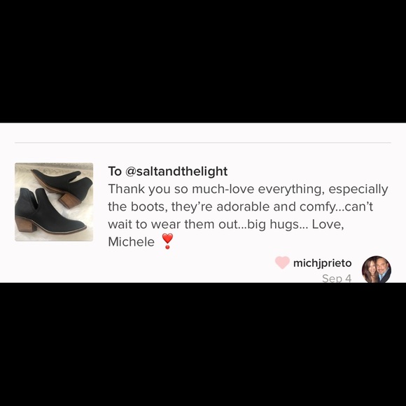 LAST 1️⃣ PRICE FIRM Vegan Leathr Boot w Block Heel - Picture 7 of 8